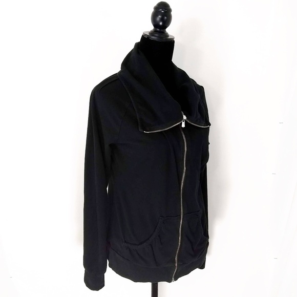 Guess Jackets & Blazers - Guess Womens Black Jacket Bling on Back Size Large